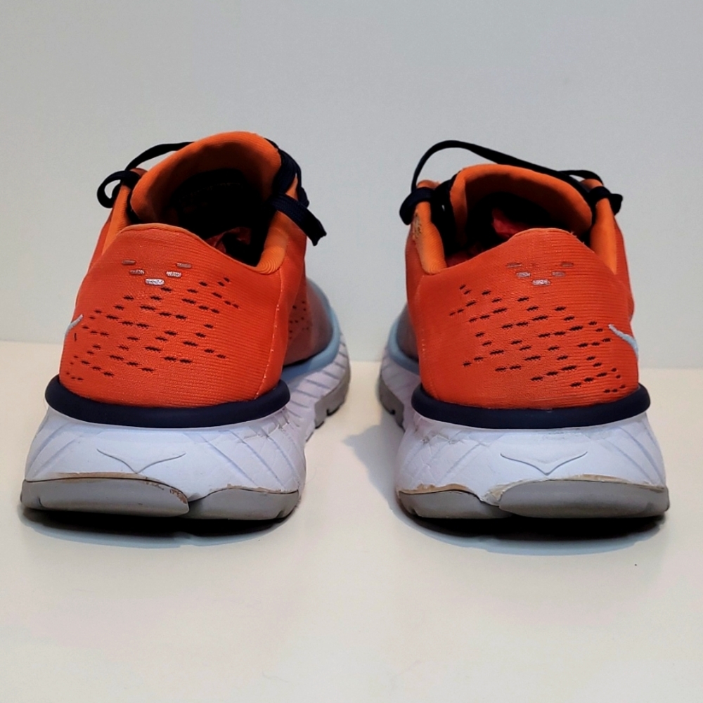 Hoka One One Cavu 2 Men's Size 8 orange blue 1099723 NFRG - Picture 4 of 13